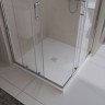 Душевой поддон из искусственного мрамора BELBAGNO TRAY-MR-UNO-A-90-35-W-BO