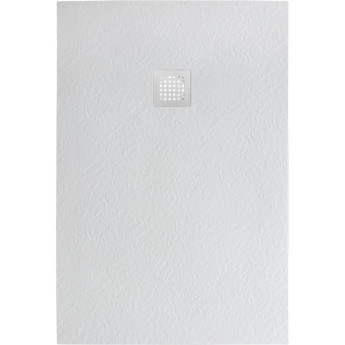 Душевой поддон из искусственного мрамора BELBAGNO TRAY-MR-UNO-AH-120/80-35-W-BO