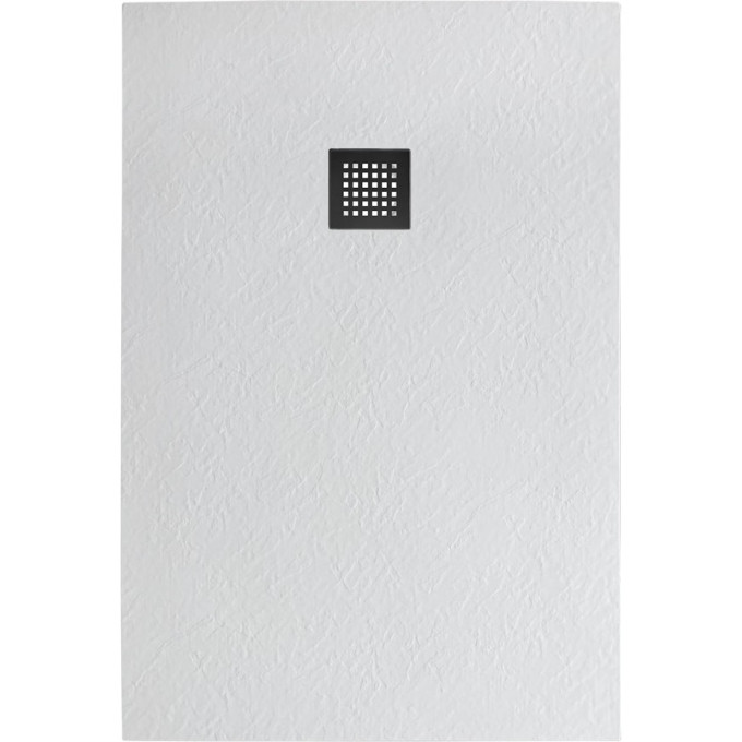 Душевой поддон из искусственного мрамора BELBAGNO TRAY-MR-UNO-AH-120/80-35-W-NO