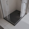 Душевой поддон из искусственного мрамора BELBAGNO TRAY-MR-UNO-AH-120/90-35-NERO-NO
