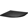 Душевой поддон из искусственного мрамора BELBAGNO TRAY-MR-UNO-R-90-550-35-NERO-NO