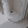 Душевой поддон из искусственного мрамора BELBAGNO TRAY-MR-UNO-RH-120/80-550-35-W-L-NO