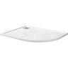 Душевой поддон из литьевого мрамора 120x80 см BELBAGNO TRAY-MR-UNO-RH-120/80-550-35-W-L-CR