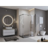 Душевой поддон из литьевого мрамора 120x90 см BELBAGNO TRAY-MR-UNO-AH-120/90-35-NERO-CR