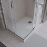 Душевой поддон из литьевого мрамора 180x80 см BELBAGNO TRAY-MR-UNO-AH-180/80-35-W-CR