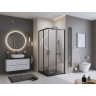 Душевой поддон из литьевого мрамора 90x90 см BELBAGNO TRAY-MR-UNO-A-90-35-NERO