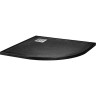 Душевой поддон из литьевого мрамора 90x90 см BELBAGNO TRAY-MR-UNO-R-90-550-35-NERO
