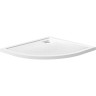 Душевой поддон из литьевого мрамора 90x90 см BELBAGNO TRAY-MR-UNO-R-90-550-35-W-CR