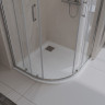 Душевой поддон из литьевого мрамора 90x90 см BELBAGNO TRAY-MR-UNO-R-90-550-35-W-CR