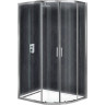 Душевой уголок 119,5x89,5 см BELBAGNO UNO UNO-195-RH-2-120/90-C-Cr