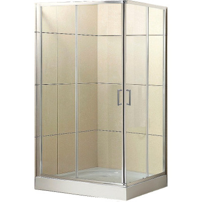 Душевой уголок 120x90 см BELBAGNO UNO UNO-195-AH-2-120/90-C-Cr