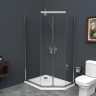 Душевой уголок 120x90 см BELBAGNO UNO UNO-195-PH-2-120/90-C-Cr
