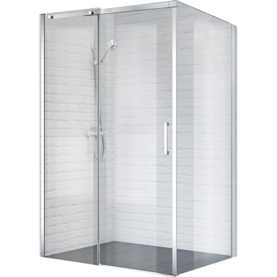 Душевой уголок 140x100 см BELBAGNO ACQUA-AH-1-140/100-C-Cr
