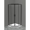 Душевой уголок 90x90 см BELBAGNO UNO-195-P-2-90-C-NERO