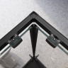 Душевой уголок BELBAGNO LUCE-A-2-90-C-NERO