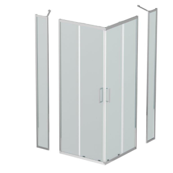 Душевой уголок BELBAGNO LUCE-A-22-80+20-C-Cr