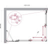 Душевой уголок BELBAGNO LUCE-AH-21-115/90-C-Cr
