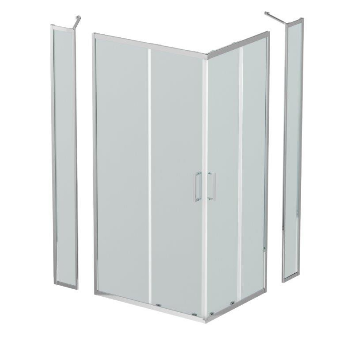 Душевой уголок BELBAGNO LUCE-AH-22-105/100-C-Cr
