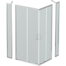 Душевой уголок BELBAGNO LUCE-AH-22-110/105-C-Cr