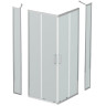 Душевой уголок BELBAGNO LUCE-AH-22-125/100-C-Cr