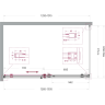 Душевой уголок BELBAGNO SOFT_CLOSE-2-AH-1-130/80-C-Cr