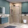 Душевой уголок BELBAGNO SOFT_CLOSE-2-AH-1-130/80-C-GM