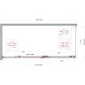 Душевой уголок BELBAGNO SOFT_CLOSE-2-AH-1-180/80-C-Cr