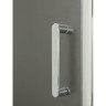 Душевой уголок BELBAGNO UNO-195-A-2-100-CH-CR стекло Шиншилла, профиль хром
