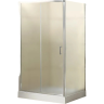 Душевой уголок BELBAGNO UNO-195-AH-1-100/80-P-Cr