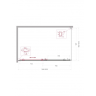 Душевой уголок BELBAGNO UNO-195-AH-1-160/100-C-Cr