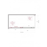 Душевой уголок BELBAGNO UNO-195-AH-1-160/80-C-Cr