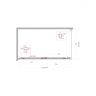 Душевой уголок BELBAGNO UNO-195-AH-1-160/90-C-Cr
