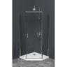 Душевой уголок BELBAGNO UNO-195-P-1-100-C-Cr