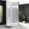 Душевой уголок BELBAGNO UNO-195-P-1-80-C-Cr