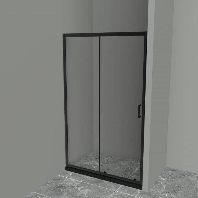 Дверь в проём BELBAGNO UNO-195-BF-1-120-P-NERO