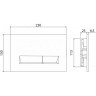 Инсталляция для подвесного унитаза BELBAGNO BB002-80/BB012-MR-NERO.M