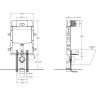 Инсталляция для подвесного унитаза BELBAGNO
