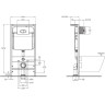 Инсталляция с унитазом BELBAGNO CZR-513-TH-R/CZR2316SC/BB026/BB051CR