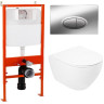 Инсталляция с унитазом BELBAGNO CZR-513-TH-R/CZR2316SC/BB026/BB051CR