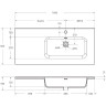 Раковина BELBAGNO BB1000ETL-R