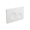 Кнопка смыва BELBAGNO BB-03C-BL белый глянец