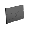 Кнопка смыва BELBAGNO BB-11-NERO.M черный матовый