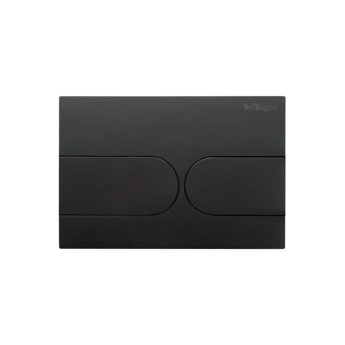 Кнопка смыва BELBAGNO BB-11-NERO.M черный матовый