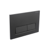 Кнопка смыва BELBAGNO BB-15R-NERO.M черный матовый