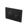 Кнопка смыва BELBAGNO BB-17C-NERO.M черный матовый