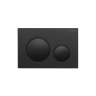 Кнопка смыва BELBAGNO BB-17C-NERO.M черный матовый