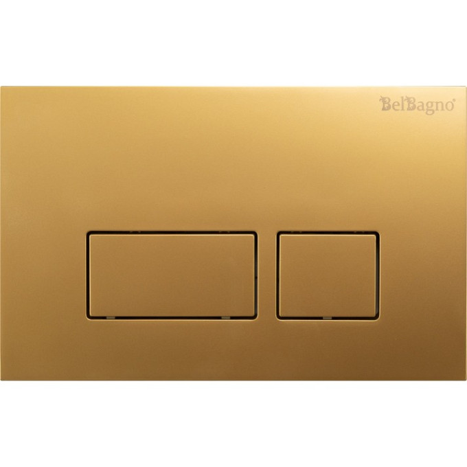 Кнопка смыва BELBAGNO BB043ORO.MAT, матовое золото