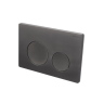Кнопка смыва BELBAGNO BB-03C-GM оружейная сталь