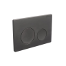Кнопка смыва BELBAGNO BB-03C-GM оружейная сталь