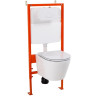Комплект 2 в 1 система инсталляции для унитазов BELBAGNO